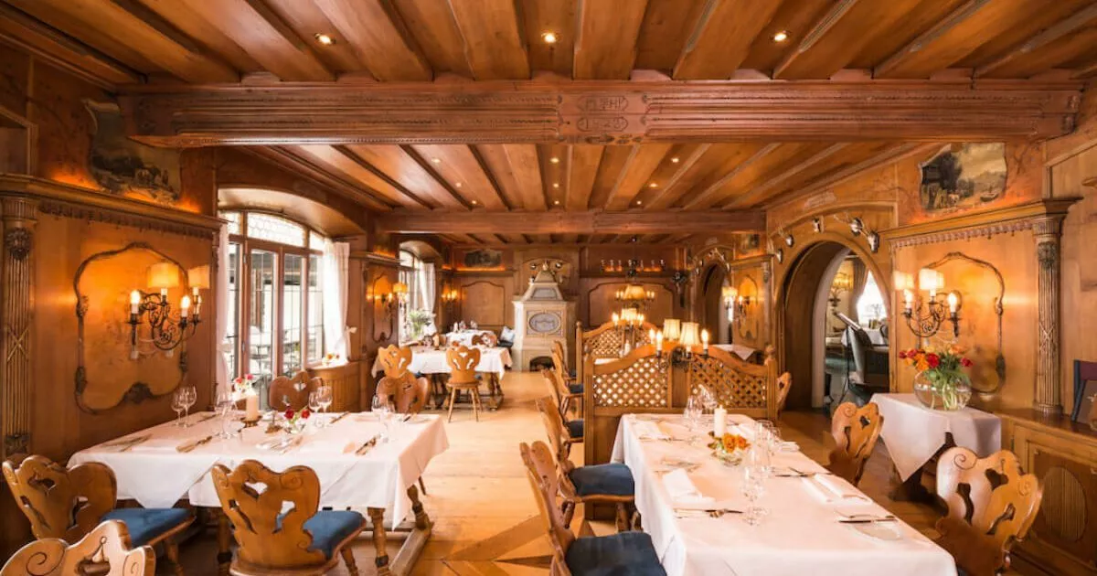 "Alte Stube" - Restaurant in Wallgau mit Alpenblick | Parkhotel Wallgau